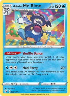 Galarian Mr. Rime (Darkness Ablaze 36)