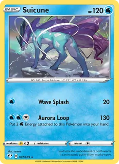 Suicune (Darkness Ablaze 37)