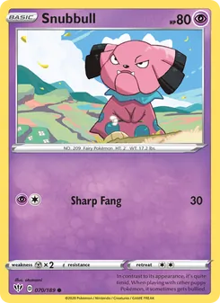 Snubbull (Darkness Ablaze 70)