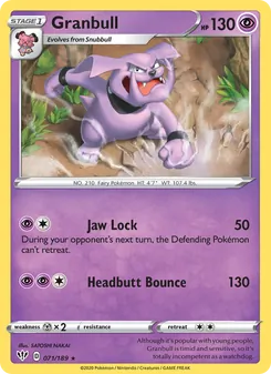 Granbull (Darkness Ablaze 71)