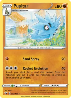 Pupitar (Darkness Ablaze 87)