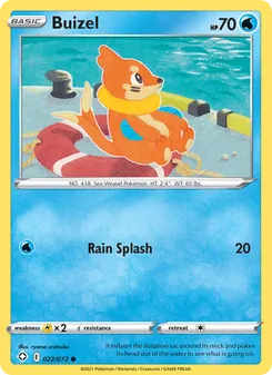 Buizel (Shining Fates 22)