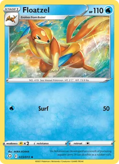 Floatzel (Shining Fates 23)