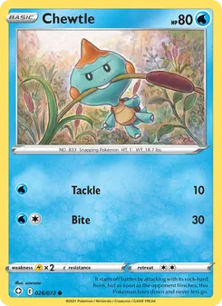 Chewtle (Shining Fates 26)