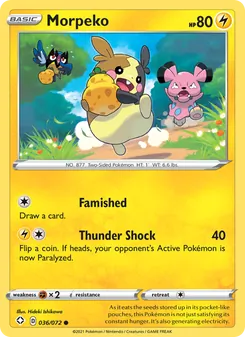 Morpeko (Shining Fates 36)