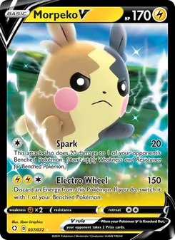 Morpeko V (Shining Fates 37)