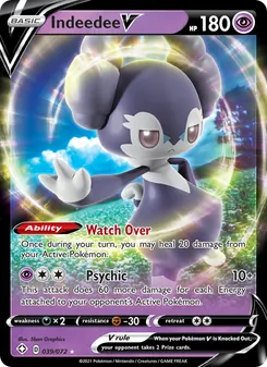 Indeedee V (Shining Fates 39)