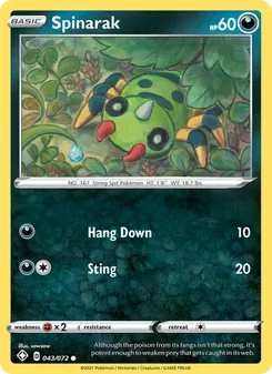 Spinarak (Shining Fates 43)