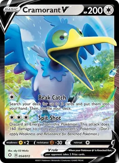Cramorant V (Shining Fates 54)