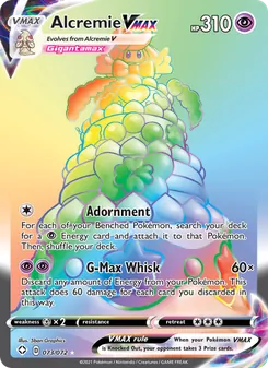 Alcremie VMAX (Shining Fates 73)