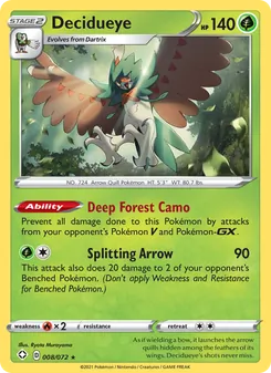 Decidueye (Shining Fates 8)