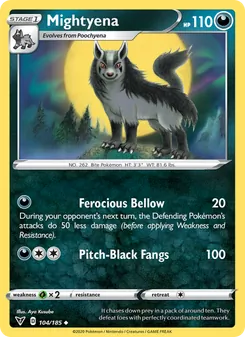 Mightyena (Vivid Voltage 104)