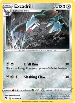 Excadrill (Vivid Voltage 122)