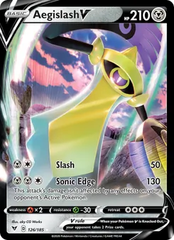 Aegislash V (Vivid Voltage 126)