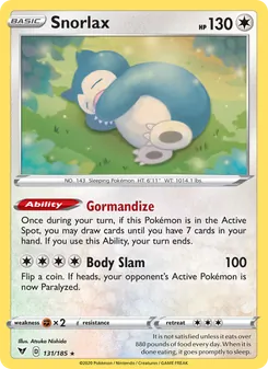 Snorlax (Vivid Voltage 131)