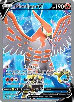 Talonflame V (Vivid Voltage 168)