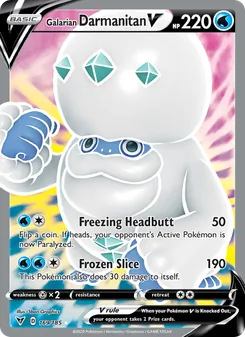 Galarian Darmanitan V (Vivid Voltage 169)