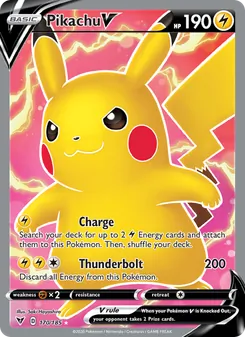 Pikachu V (Vivid Voltage 170)