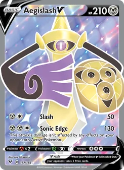 Aegislash V (Vivid Voltage 177)