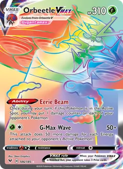 Orbeetle VMAX (Vivid Voltage 186)