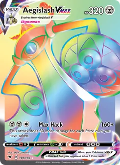 Aegislash VMAX (Vivid Voltage 190)