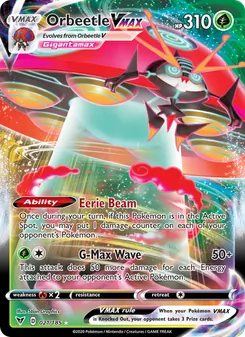 Orbeetle VMAX (Vivid Voltage 21)