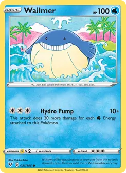 Wailmer (Vivid Voltage 31)
