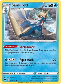 Samurott (Vivid Voltage 35)