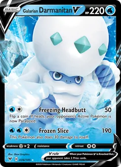 Galarian Darmanitan V (Vivid Voltage 36)