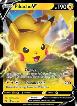 Pikachu V (Vivid Voltage 43)