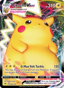 Pikachu VMAX (Vivid Voltage 44)
