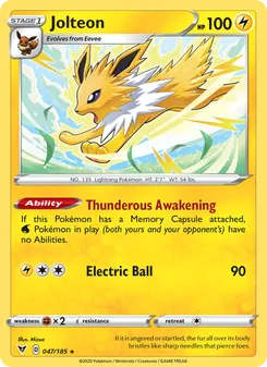 Jolteon (Vivid Voltage 47)