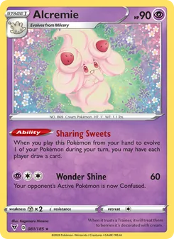 Alcremie (Vivid Voltage 81)