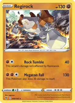 Regirock (Vivid Voltage 89)