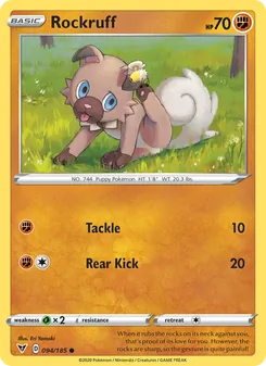 Rockruff (Vivid Voltage 94)
