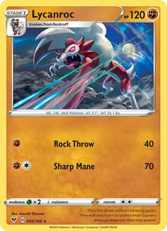 Lycanroc (Vivid Voltage 95)