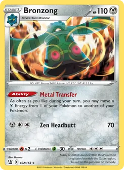 Bronzong (Battle Styles 102)