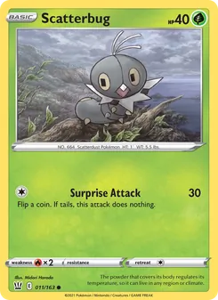 Scatterbug (Battle Styles 11)