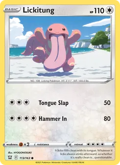 Lickitung (Battle Styles 113)