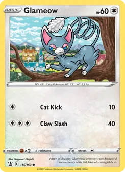 Glameow (Battle Styles 115)