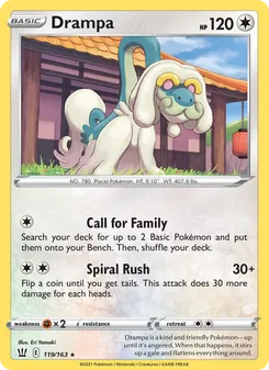 Drampa (Battle Styles 119)
