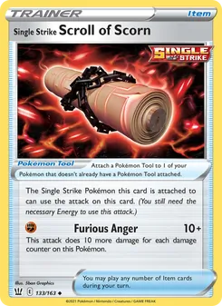 Single Strike Scroll of Scorn (Battle Styles 133)
