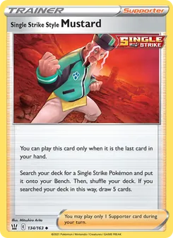 Single Strike Style Mustard (Battle Styles 134)