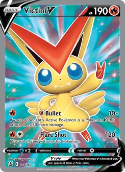 Victini V (Battle Styles 144)