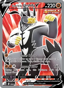 Single Strike Urshifu V (Battle Styles 150)
