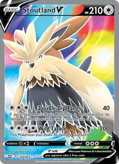 Stoutland V (Battle Styles 157)