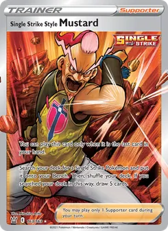 Single Strike Style Mustard (Battle Styles 163)