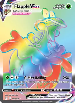 Flapple VMAX (Battle Styles 164)