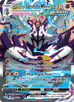 Rapid Strike Urshifu VMAX (Battle Styles 170)