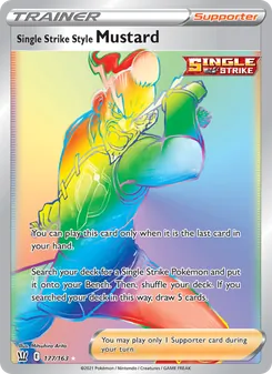 Single Strike Style Mustard (Battle Styles 177)